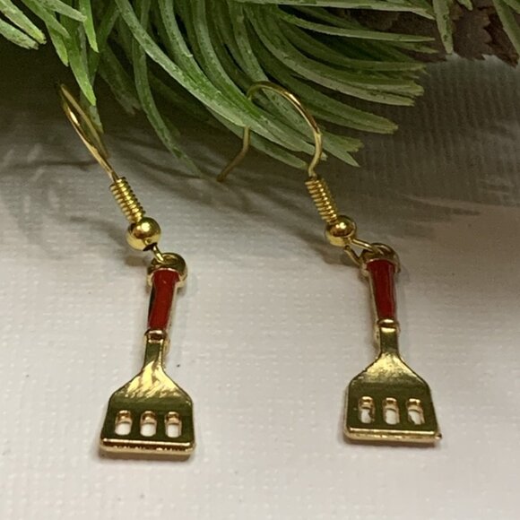 Spatula Earring, Cooking Earring, Chef Earring, Funny Food Earring, Gift… - Picture 5 of 8